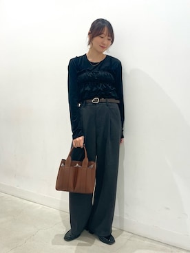 ひなちさん（レディース・164cm）の冬コーディネート