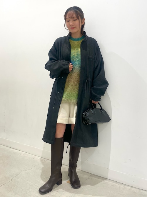 セール】『消臭』スクエアトゥストレッチロングブーツ（ブーツ