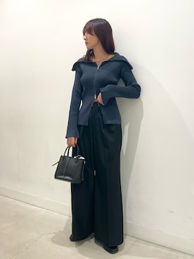ひなちさん（骨格ナチュラル・レディース・164cm）の秋コーディネート