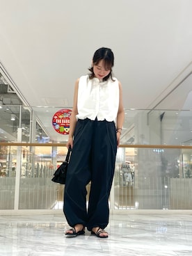 ひなちさん（レディース・164cm）の夏コーディネート