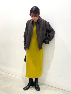 ひなちさん（骨格ナチュラル・レディース・164cm）の秋コーディネート
