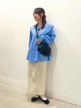 ひなちさん（骨格ナチュラル・レディース・164cm）の秋コーディネート