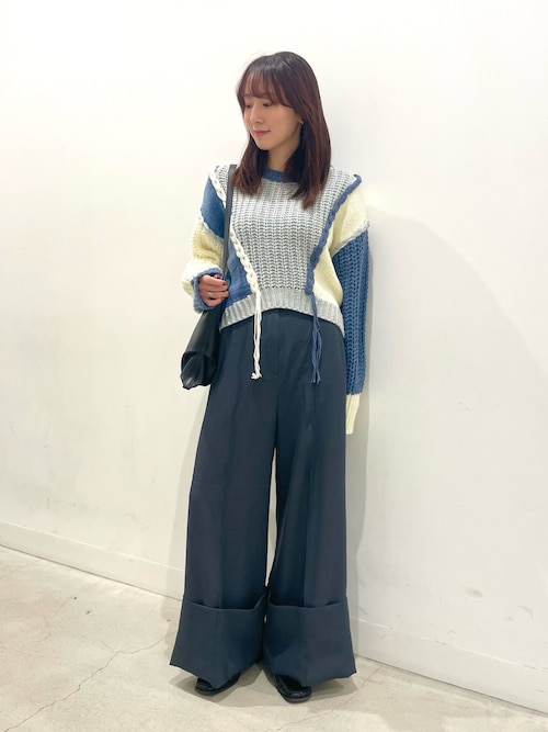 セール】パッチワークセーター（ニット/セーター）｜SENSE OF PLACE by