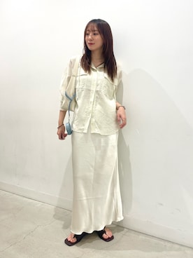 「センスオブプレイス」｜ひなちさん（レディース・164cm）の春コーディネート