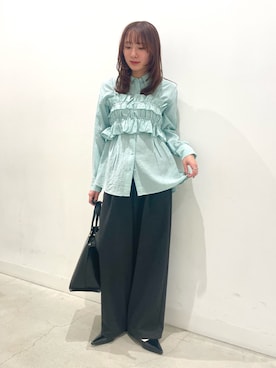 ひなちさん（レディース・164cm）の冬コーディネート