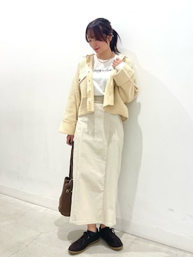 「アイテム（その他雑貨）」を使った、ひなちさん（レディース・164cm）の秋コーディネート
