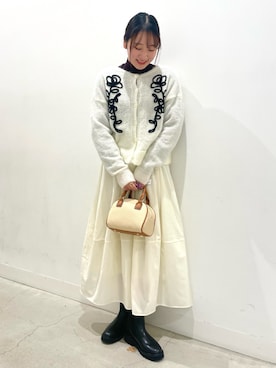 「SENSE OF PLACE by URBAN RESEARCH（センスオブプレイスバイアーバンリサーチ）のアイテム（ブーツ）」を使った、ひなさん（レディース・164cm）の冬コーディネート