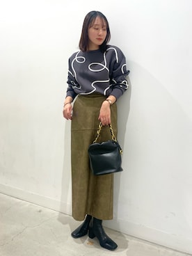 ひなちさん(レディース・164cm)の冬コーディネート