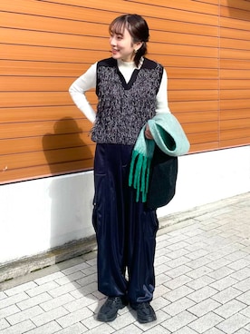 ひなちさん（レディース・164cm）の冬コーディネート