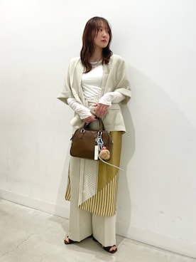 ひなちさん（レディース・164cm）の春コーディネート