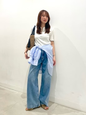 ひなちさん（レディース・164cm）の夏コーディネート