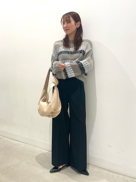 ひなちさん（レディース・164cm）の冬コーディネート