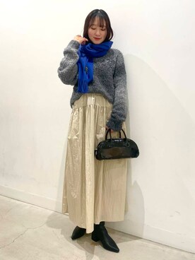 ひなちさん（レディース・164cm）の冬コーディネート