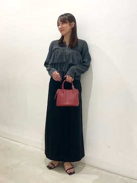 ひなちさん（骨格ナチュラル・レディース・164cm）の秋コーディネート