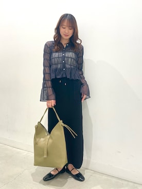 「センスオブプレイス」｜ひなちさん（レディース・164cm）の春コーディネート