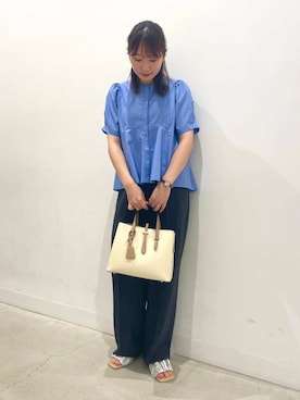 ひなちさん（レディース・164cm）の夏コーディネート