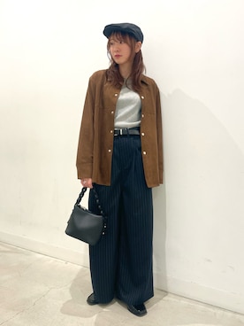 ひなちさん（レディース・164cm）の冬コーディネート