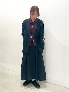 ひなちさん（レディース・164cm）の冬コーディネート