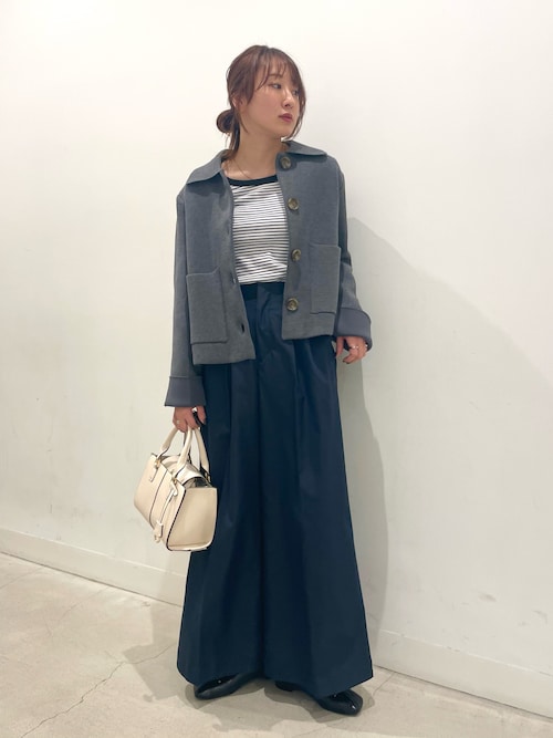 セール】『洗濯可』ビックボタンニットジャケット（ニット/セーター