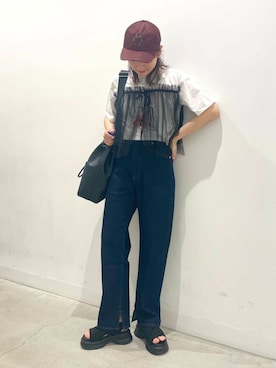 ひなちさん（レディース・164cm）の夏コーディネート