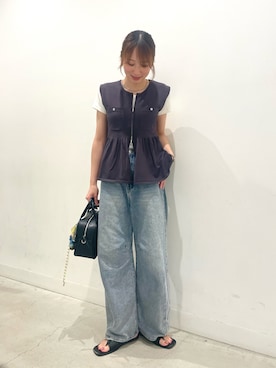 ひなちさん（レディース・164cm）の夏コーディネート