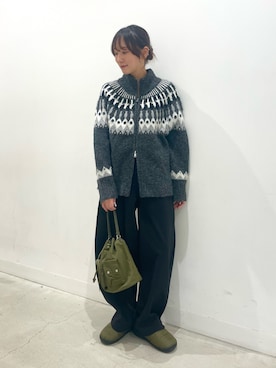 「アイテム（その他シューズ）」を使った、ひなちさん（レディース・164cm）の冬コーディネート