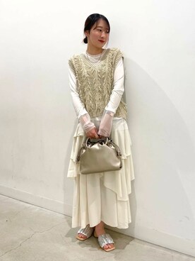 ひなちさん（レディース・164cm）の春コーディネート