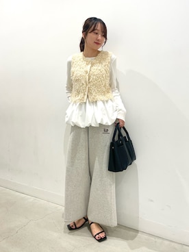 ひなちさん（骨格ナチュラル・レディース・164cm）の秋コーディネート