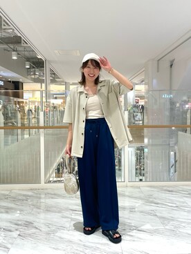 ひなちさん（レディース・164cm）の夏コーディネート