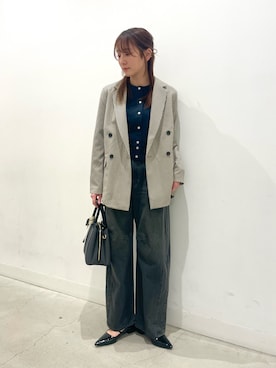 ひなちさん（レディース・164cm）の春コーディネート