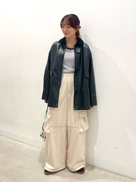 「イチ推しジャケットスタイル」｜ひなちさん（レディース・164cm）の秋コーディネート