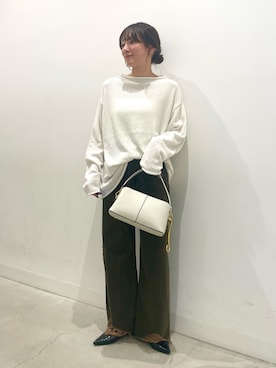 「SENSE OF PLACE by URBAN RESEARCH（センスオブプレイスバイアーバンリサーチ）のアイテム（パンプス）」を使った、ひなちさん（レディース・164cm）の秋コーディネート