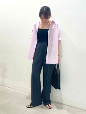 ひなちさん（レディース・164cm）の夏コーディネート