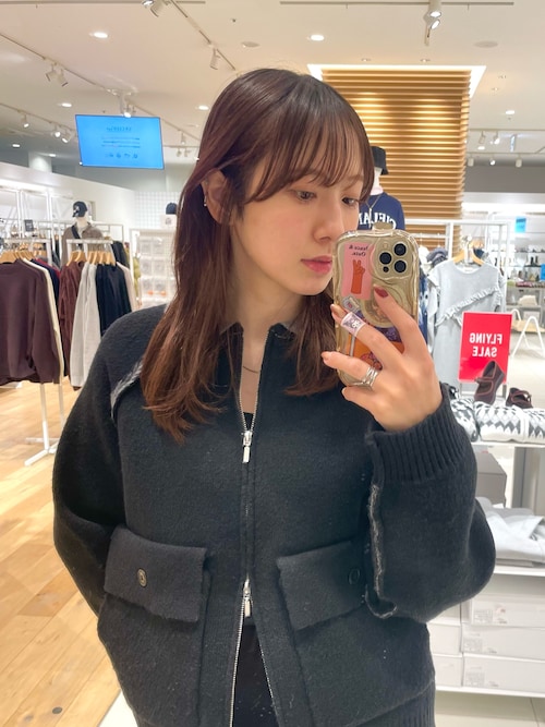 美品✨23年モデル】セオリー ブルゾン ジップアップボンバー バイ