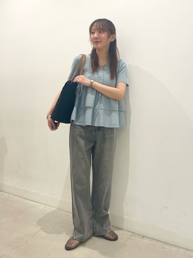 「センスオブプレイス」｜ひなちさん（レディース・164cm）の夏コーディネート