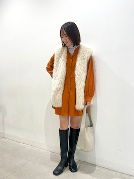 ひなちさん（レディース・164cm）の秋コーディネート