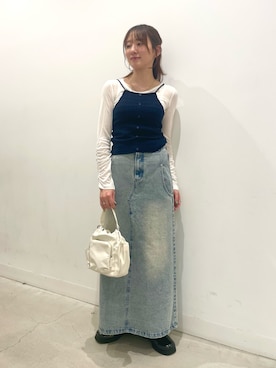 ひなちさん（レディース・164cm）の春コーディネート