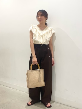 ひなちさん（レディース・164cm）の春コーディネート