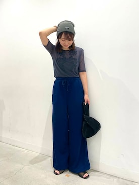 ひなちさん（レディース・164cm）の夏コーディネート