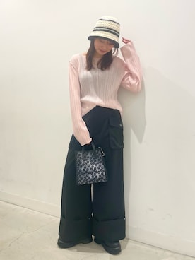 ひなちさん（レディース・164cm）の冬コーディネート