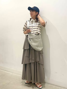 ひなちさん（レディース・164cm）の夏コーディネート