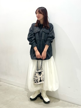 「アイテム（その他シューズ）」を使った、ひなちさん（レディース・164cm）の秋コーディネート