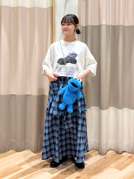 「SM2（エスエムツー）のアイテム」を使った、うらたんさん（レディース・155cm）の夏コーディネート