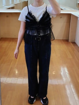 「PAGEBOY（ページボーイ）のアイテム」を使った、Keroさん（レディース・157cm）の夏コーディネート