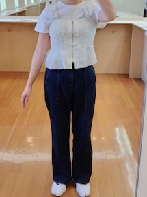 JEANASIS 2WAYワッシャーZIPキャミ JEANASIS（ジーナシス）の「2WAYワッシャーZIPキャミ/125346