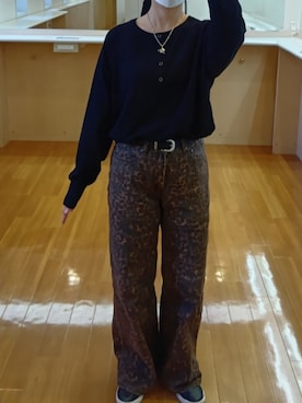 「AZUL by moussy（アズールバイマウジー）のアイテム」を使った、Keroさん（レディース・157cm）の秋コーディネート