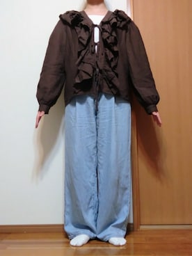 「Honeys（ハニーズ）のアイテム」を使った、Keroさん（骨格ウェーブ・レディース・157cm）の春コーディネート