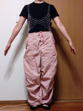「JEANASIS（ジーナシス）のアイテム（その他トップス）」を使った、Keroさん（レディース・157cm）の夏コーディネート