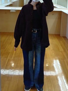 「AMERICAN HOLIC（アメリカンホリック）のアイテム」を使った、Keroさん（レディース・157cm）の秋コーディネート