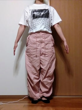 「JEANASIS（ジーナシス）のアイテム（その他トップス）」を使った、Keroさん（レディース・157cm）の夏コーディネート